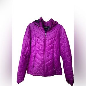 Tek Gear Warm Tek Purple Puffer Jacket